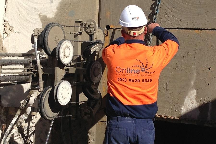 Online Concrete Cutting - Wire Sawing (1)